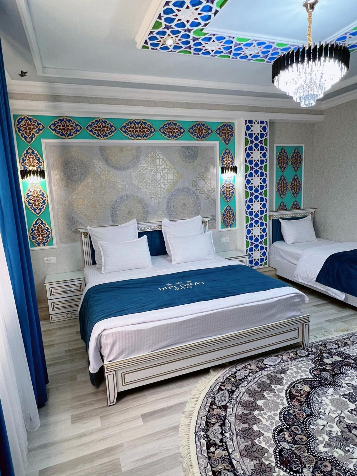 Diplomat Premium Hotell Samarkand Eksteriør bilde
